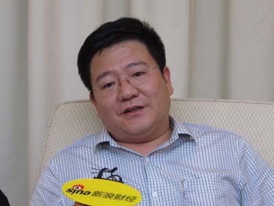 天津市人力资源和社会保障局副局长于瑞均。（图片来源：新浪财经 张健 摄）