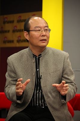 图片为：中国企业家杂志社社长刘东华(来源：新浪财经)