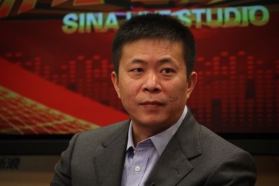 图片为:新浪首席执行官兼总裁曹国伟(来源:新浪财经)