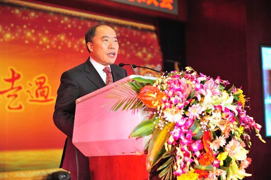 图为中国银河证券董事长陈有安。