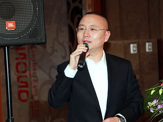 北京博集天卷图书发行有限公司常务副总经理王勇(图片来源：新浪财经 梁斌 摄)