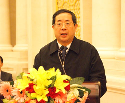 江西省委常委、宣传部长、《庐山历代诗词全集》委员会主任委员刘上洋致辞