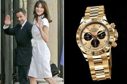 萨科齐热爱“大金劳”，这只黄金劳力士迪通拿应该能博得总统欢心