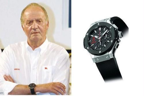 胡安·卡洛斯是宇舶的忠实用户