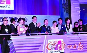 　　昨日，在上海，香港娱乐业巨头林建岳博士旗下之丰德丽控股有限公司(“丰德丽”)(0571. HK)联同云锋基金等共同斥资入主香港上市公司Rojam Entertainment Holdings Limited (“ROJAM”)(8075. HK)。CFP供图