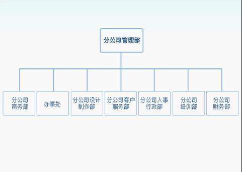 图3 中企动力分公司管理部的组织架构
