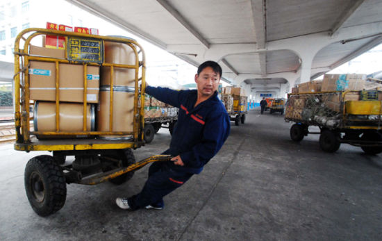 如风达快递。（图片来源：经理人杂志）