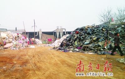 “黑心棉”工厂。