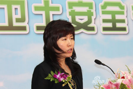 中国金融认证中心总经理季小杰致辞   杜琰 摄