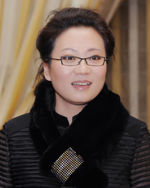 图为依文集团董事长夏华。(资料图片)