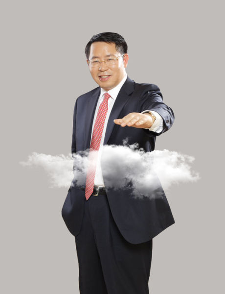 图为用友软件股份有限公司董事长兼CEO王文京。(资料图片)