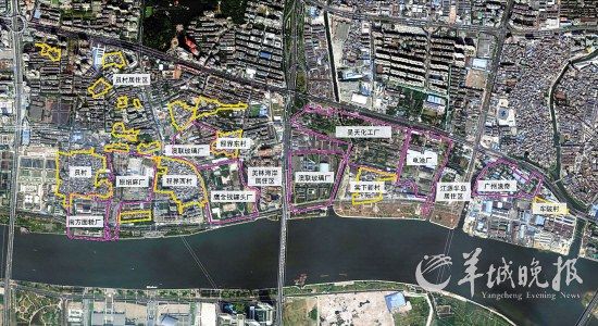 广州国际金融城现状用地(图片由广州市规划局提供)