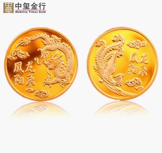 中玺金行黄金纪念章