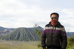 印度尼西亚爪哇岛的布莫罗火山