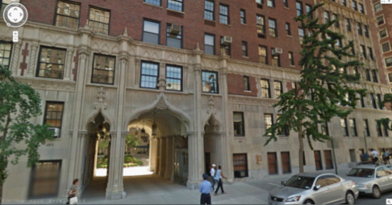 纽约公园大道1185号。(图片来源：Google街景)