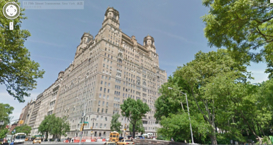 纽约Beresford Building。(图片来源：google街景)