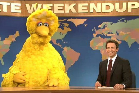 NBC“周末午夜现场”节目恶搞罗姆尼和大鸟。