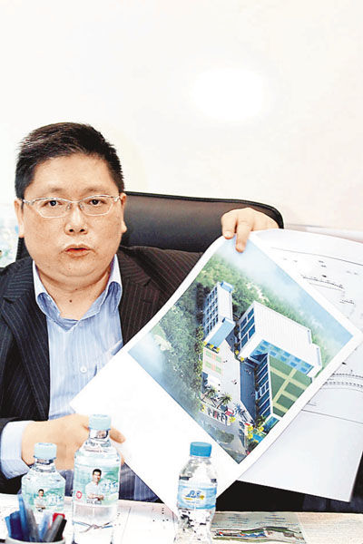 南亚矿业行政总裁梁维君。香港文汇报记者张伟民 摄