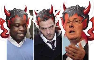 魔鬼交易员左至右：瑞银阿多博利，小摩伊克西尔，法国兴业银行科维尔(图片来源：证券时报网)