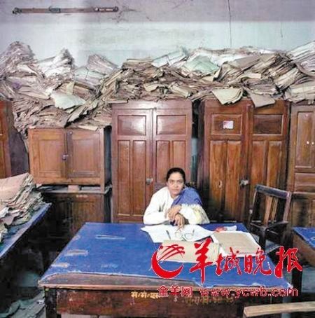 印度官员的办公室 