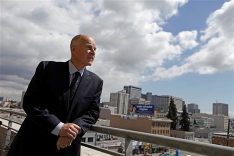 加州总检察长Jerry Brown (图片来源：美联社)