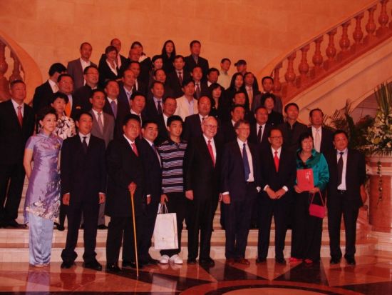 2010年”巴比”慈善晚宴中国行全体嘉宾合影