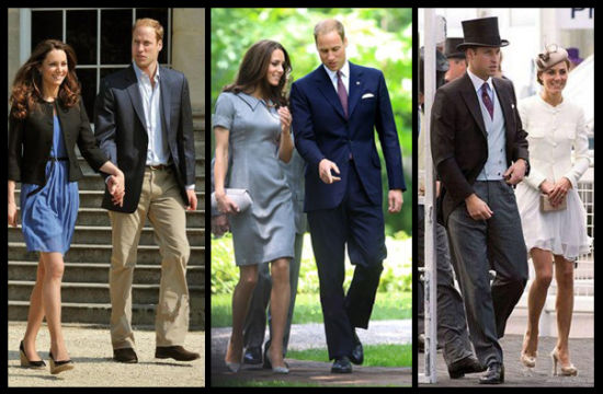 有心人不妨参考英国威廉王子夫妇，什么场合穿哪种服装搭配，顿时一目了然。