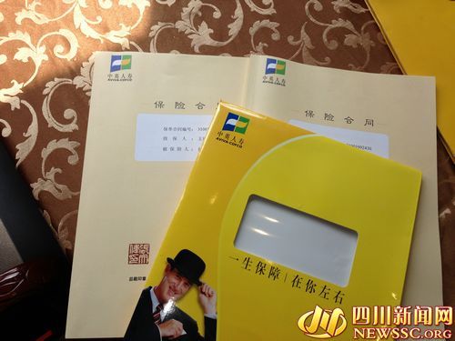 这就是王女士为小女儿购买的两份保险