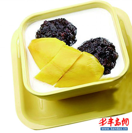 满记官网宣传的甜品很诱人。