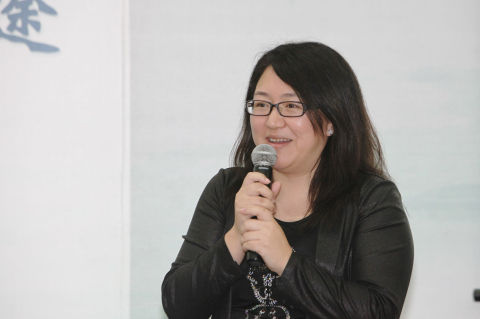 马翔宇老师致欢迎辞