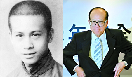 图为李嘉诚。