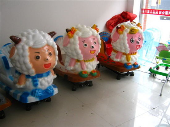 3-5分钟摇摇车（还得是街边杂货店的，大型商场的一般要2元以上）