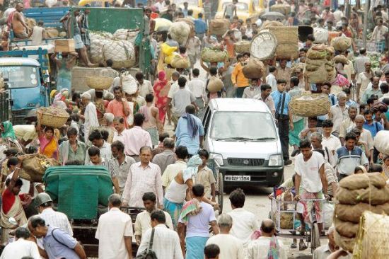 印度人口很快就会超过中国。