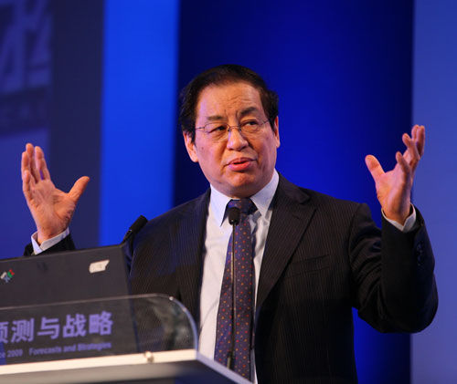 银监会首任主席刘明康(资料图)