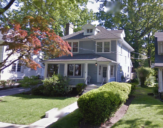 纽约郊区房屋图。