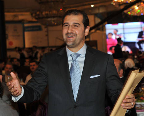 叙利亚首富拉米-马赫卢夫身价50亿美元以上，掌握着叙利亚60%的经济产值。(图片来自美联社)