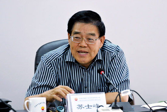 图为中油中泰董事长苏士峰。资料图片