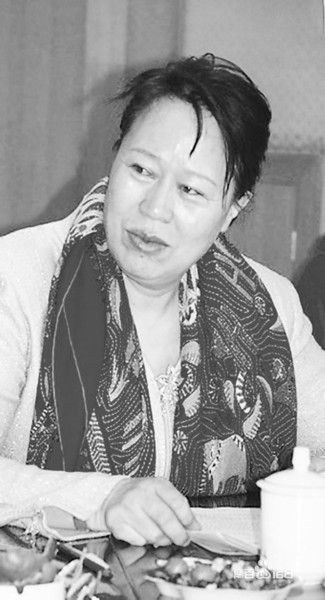 风光时的丁书苗（资料图）