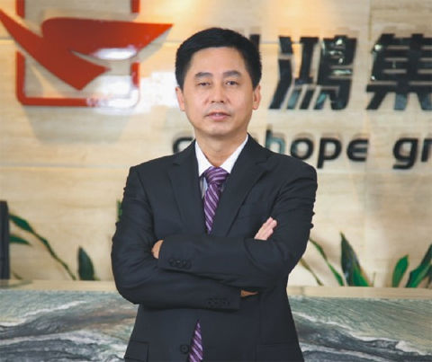 图为创鸿集团董事长黄鸿明（资料图）