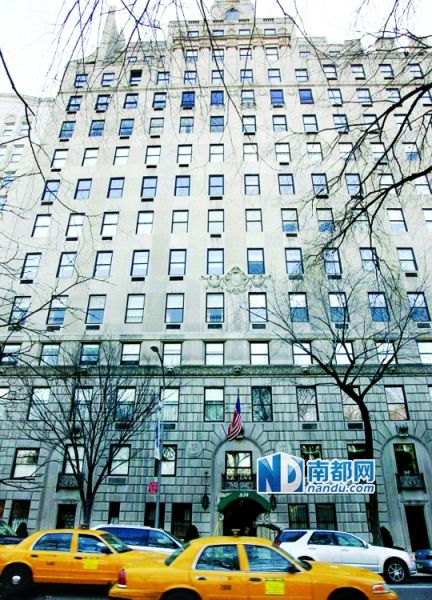 曼哈顿第五大道上的三层顶楼豪宅公寓