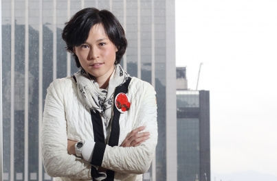 香港地产大亨兼卓能集团主席赵世曾女儿赵式芝。图片来源：香港“南华早报” 