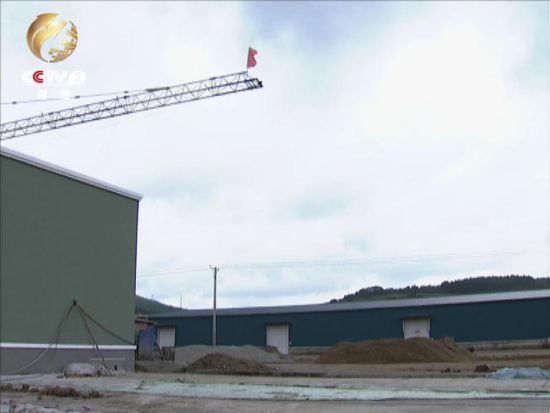 建设中的保鲜仓库