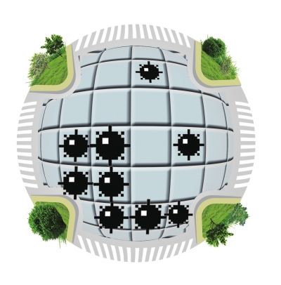 图示1个路口9个“雷区”