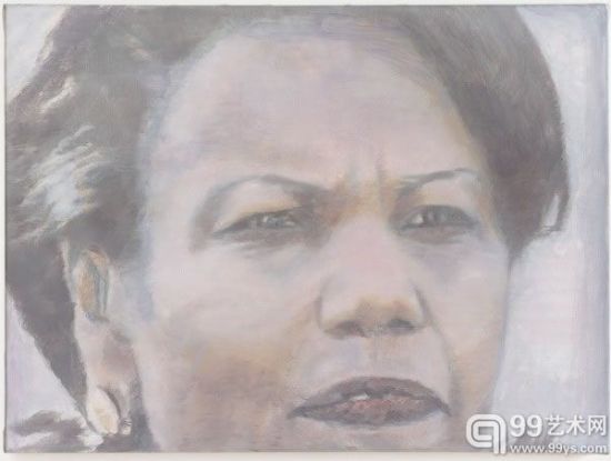 吕克·图伊曼斯作品《美国国务卿》（2005）