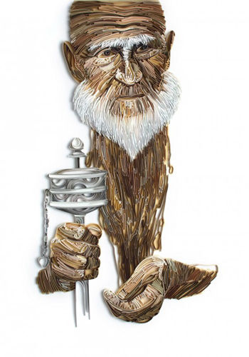 俄罗斯惊艳衍纸艺术 我生君已老