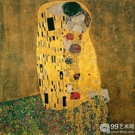 克林姆特《吻》