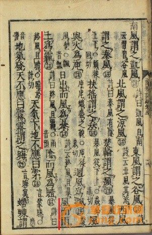 　　古代对“霾”的主流解释接近沙尘天气  　　和刻本《尔雅注疏》中的“风而雨土为霾”。
