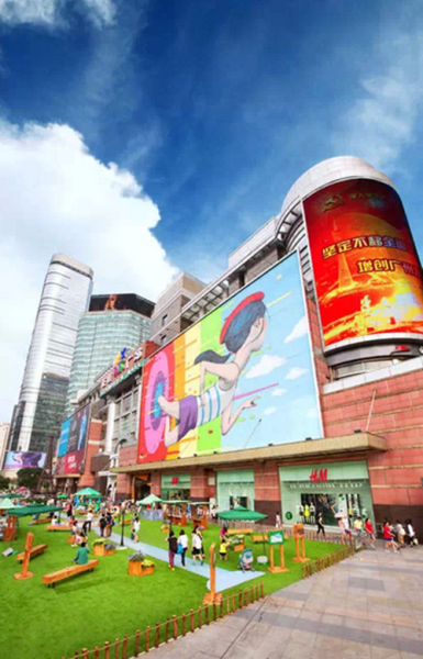 广州正佳广场作品