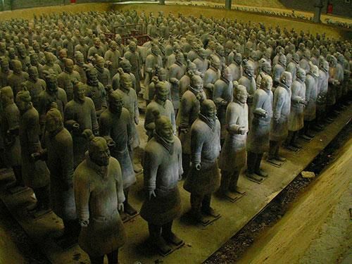 　　秦陵兵马俑(资料图 图源网络)