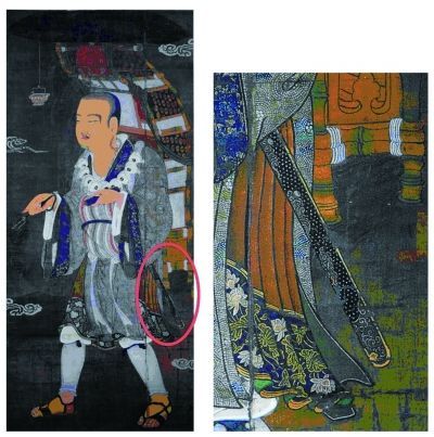 　　行脚僧人图 东京国立博物馆藏